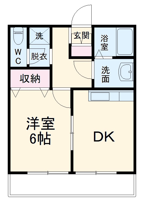 YSフラッツの間取り