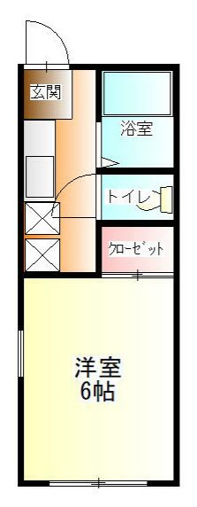 サンハイムチヨセの間取り