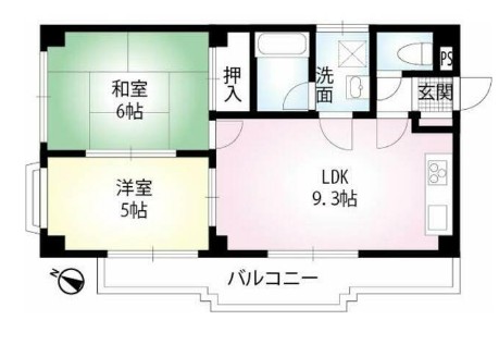クレストール43の間取り