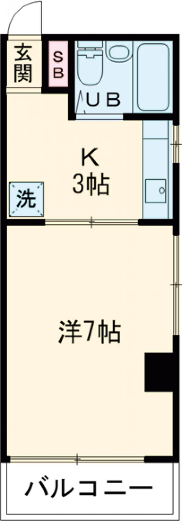 シンセリティ津田の間取り