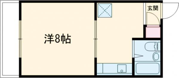 シンセリティ津田の間取り