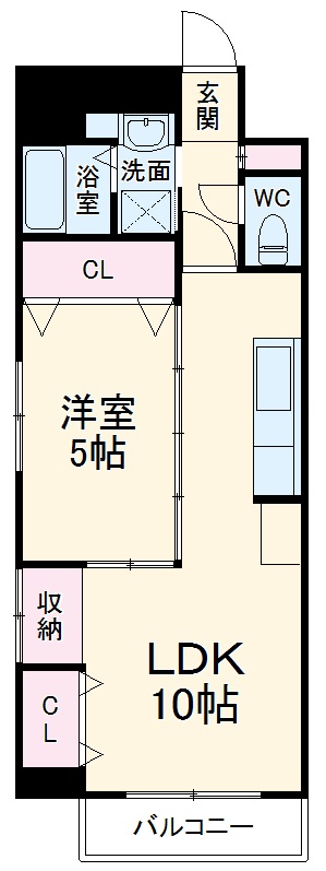 エルザセンティア筒井の間取り