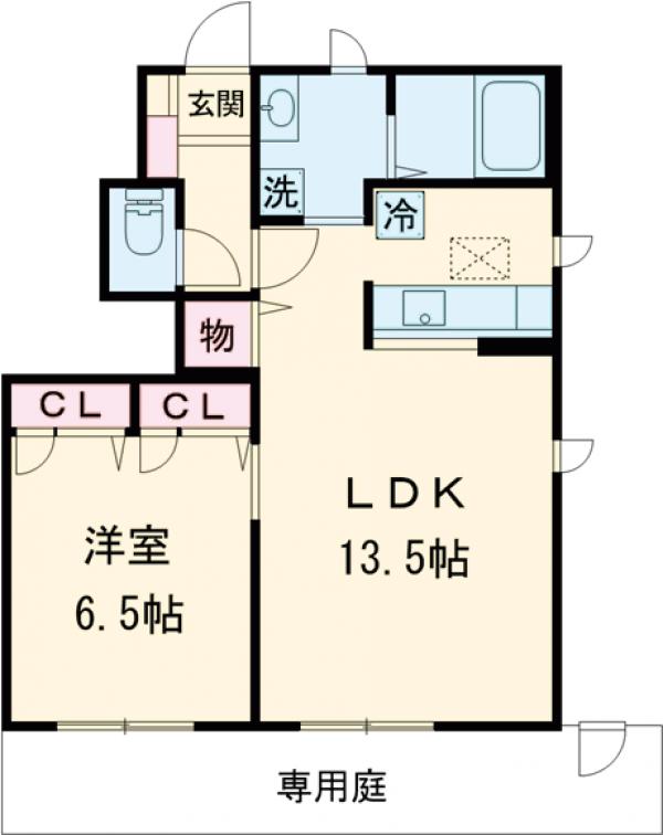 ボヌールの間取り