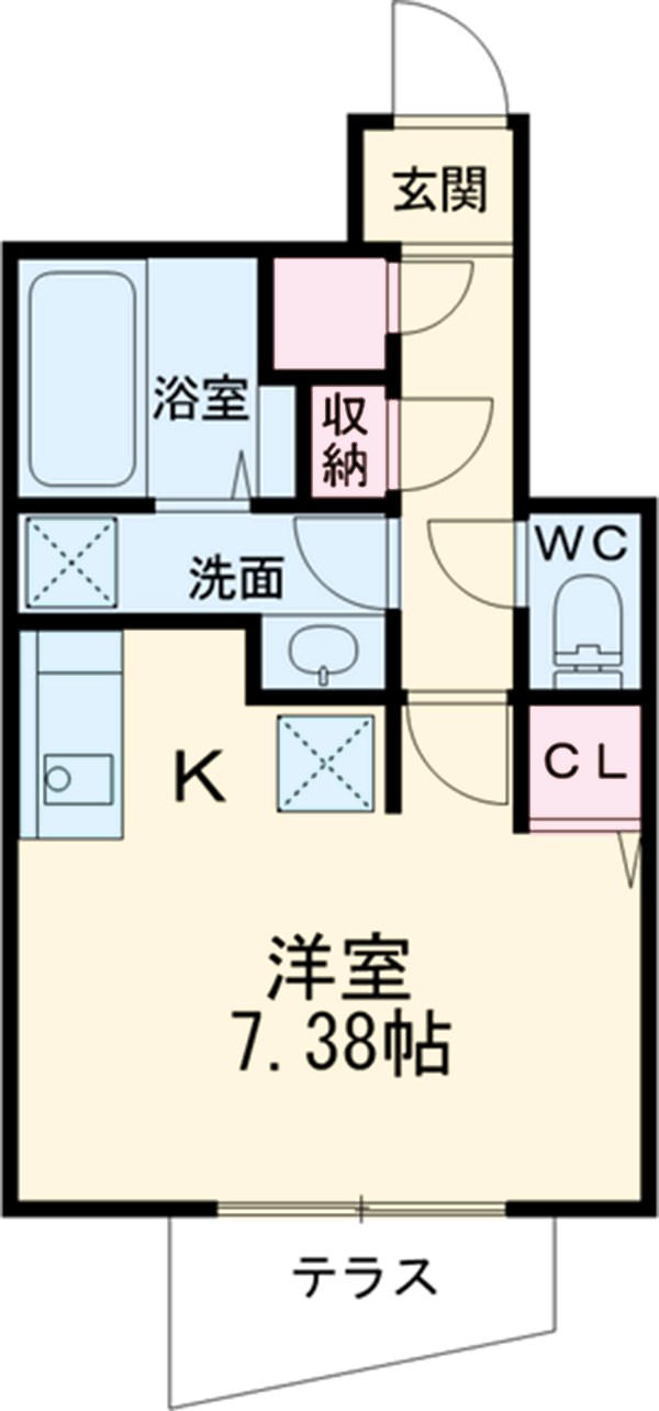 Branche葵の間取り