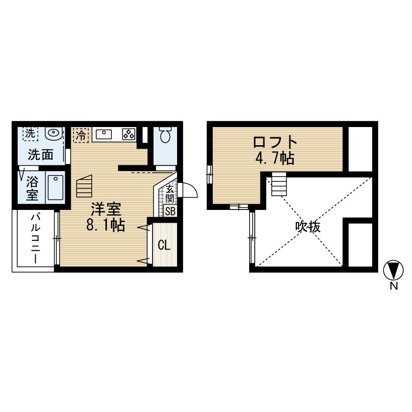 GPラヴァーズの間取り