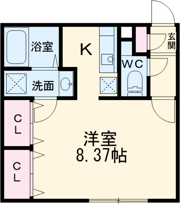 Branche葵の間取り