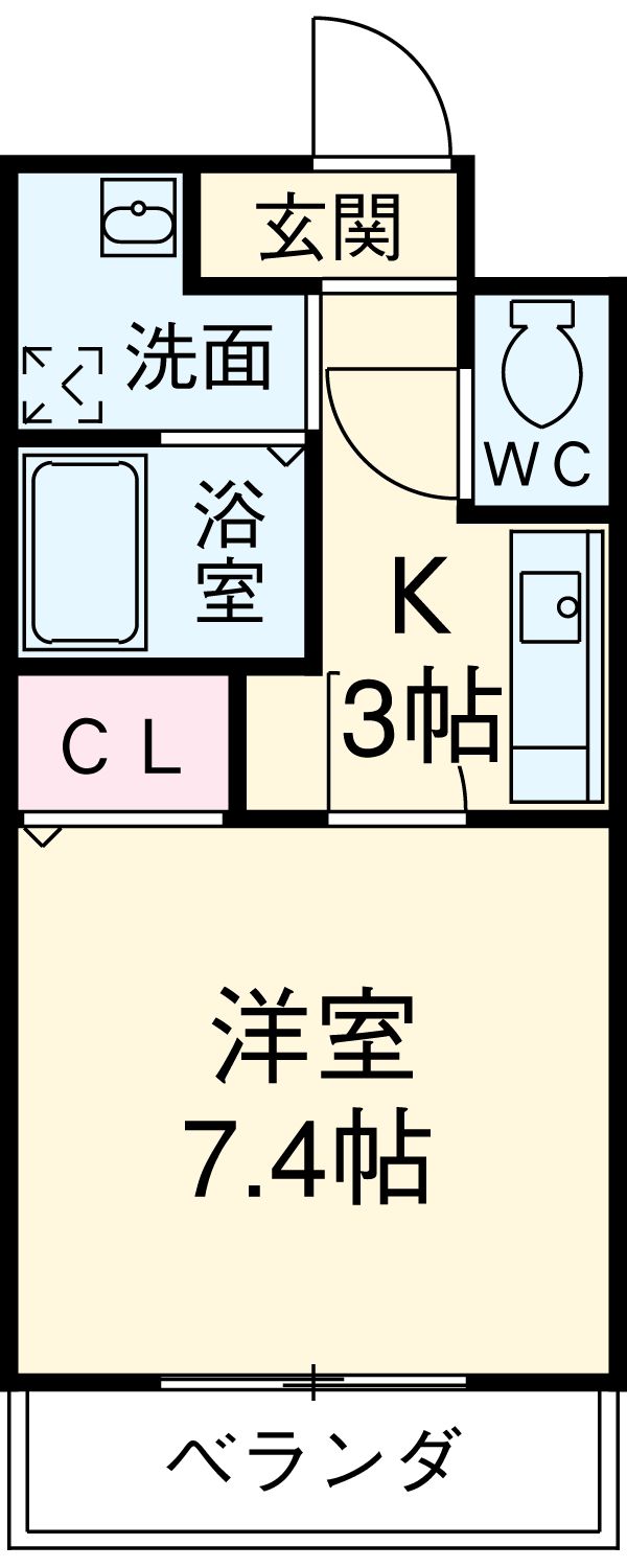 プリムローズマンションの間取り
