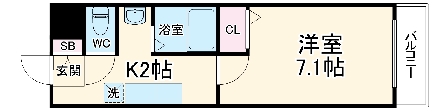プリムローズマンションの間取り