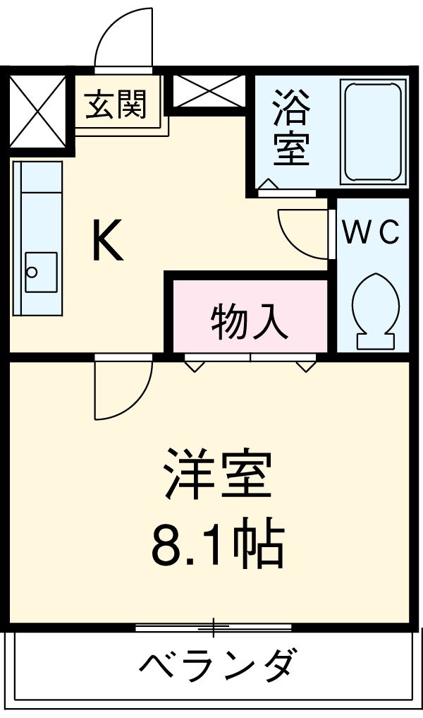 マ・メゾンの間取り