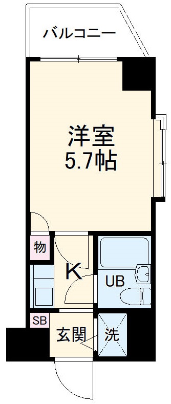 クリオ南林間壱番館の間取り