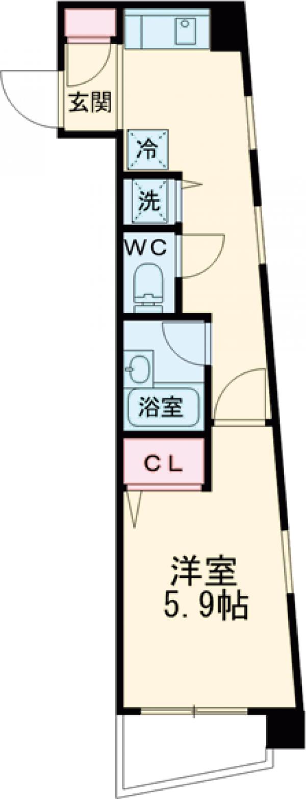 ハーティー国分寺の間取り
