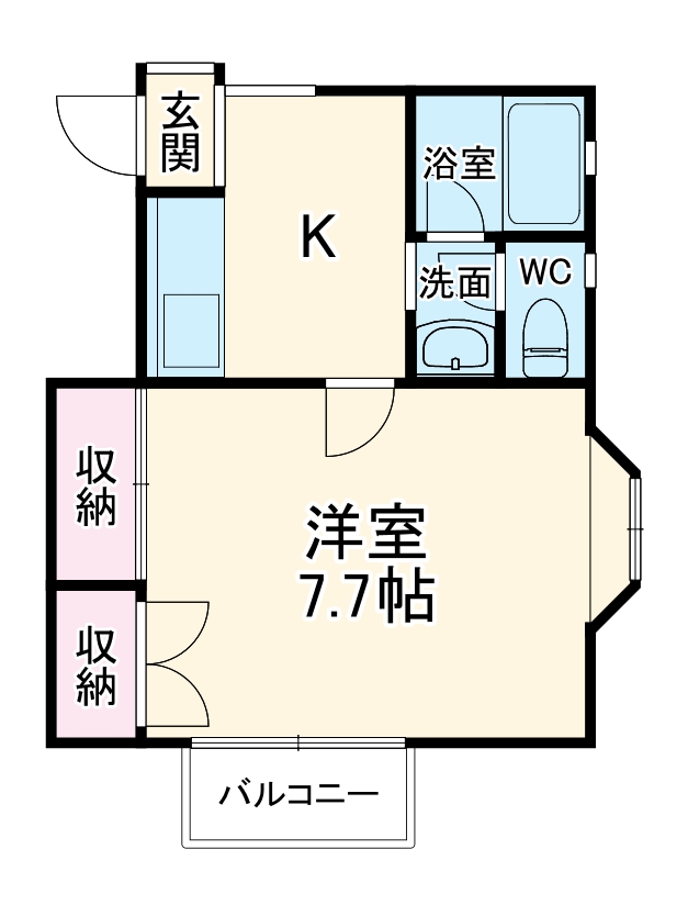 プルメリアの間取り