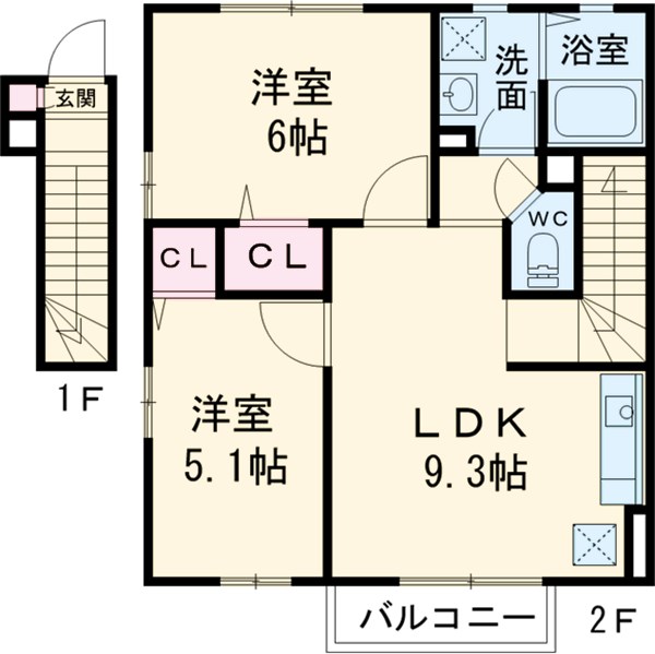 ハーモニーの間取り