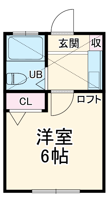 メゾン高橋B棟の間取り