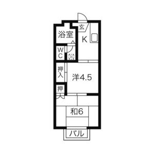 サマックス ツフィアの間取り