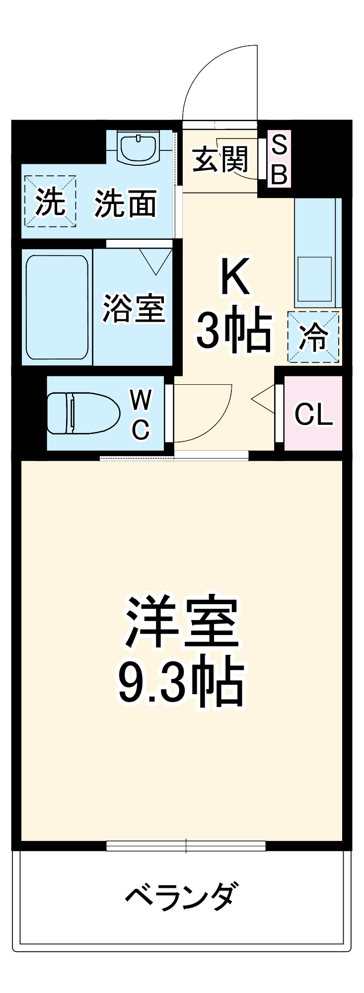 アーバンスカイの間取り