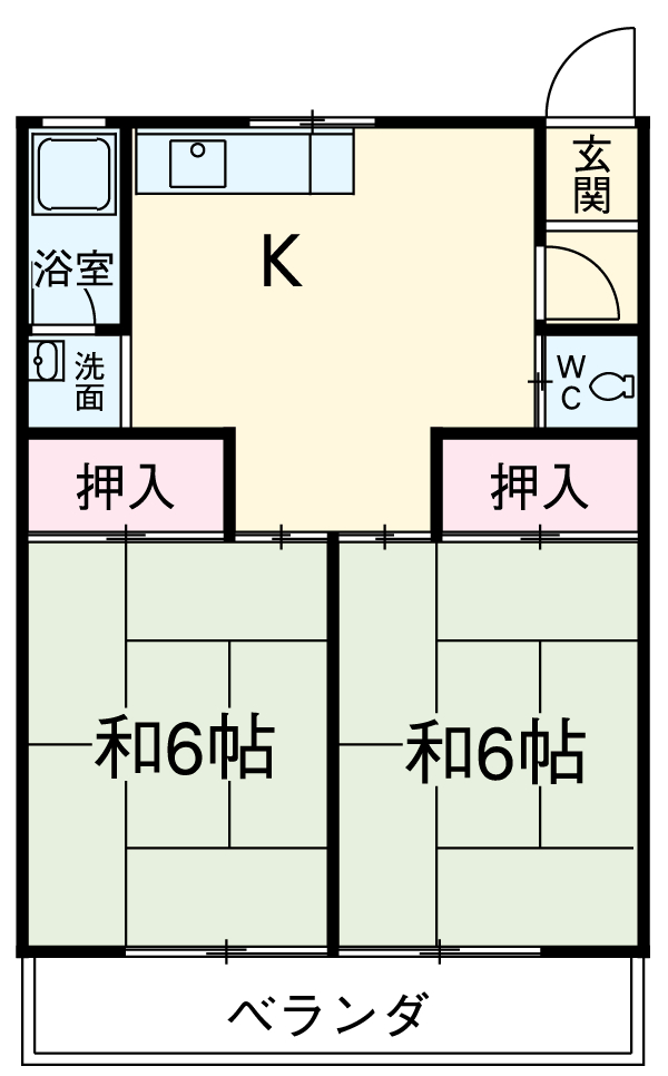 田中ビルの間取り