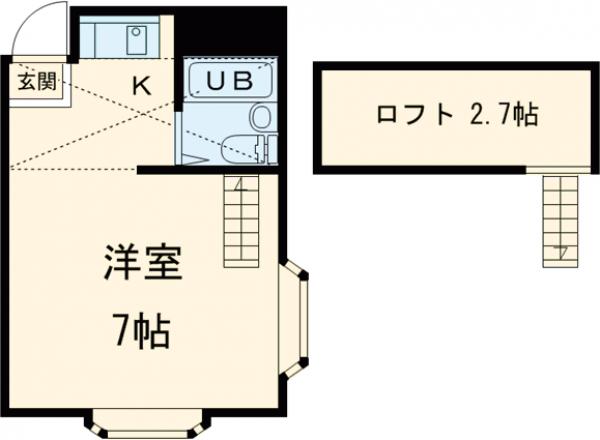 ヴィラ桜ヶ丘の間取り