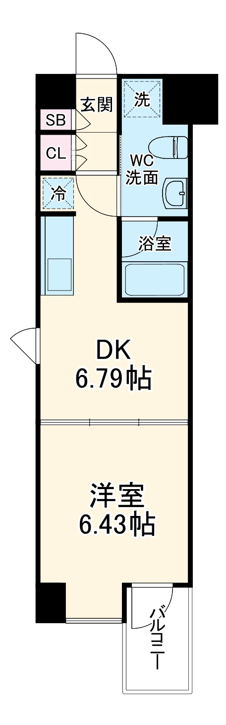 プラッツ大和の間取り