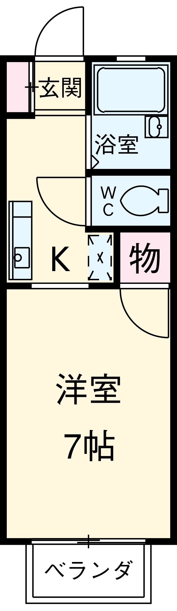 アンシャンテの間取り