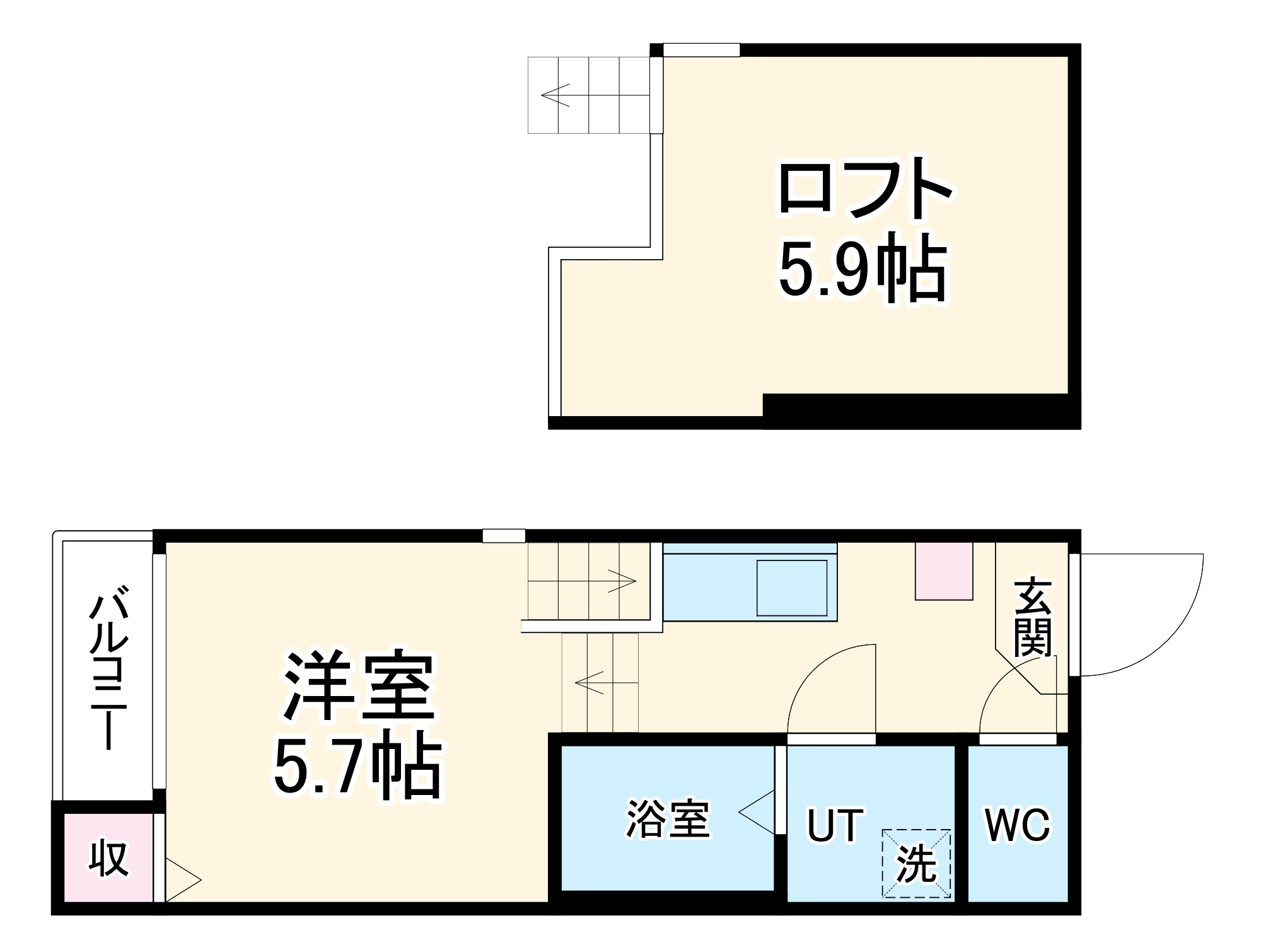 グリーンハイム吹上の間取り