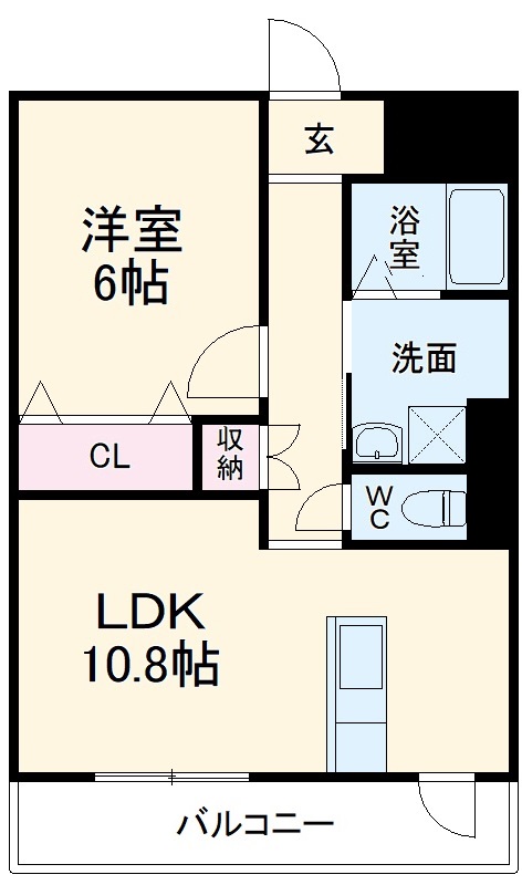 ディアコートKⅦの間取り