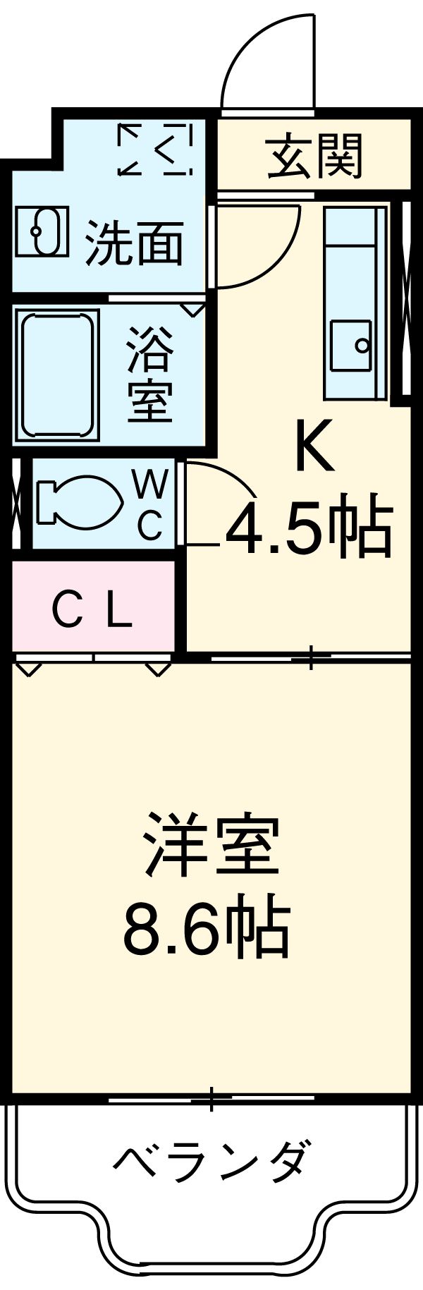 ソレアードの間取り