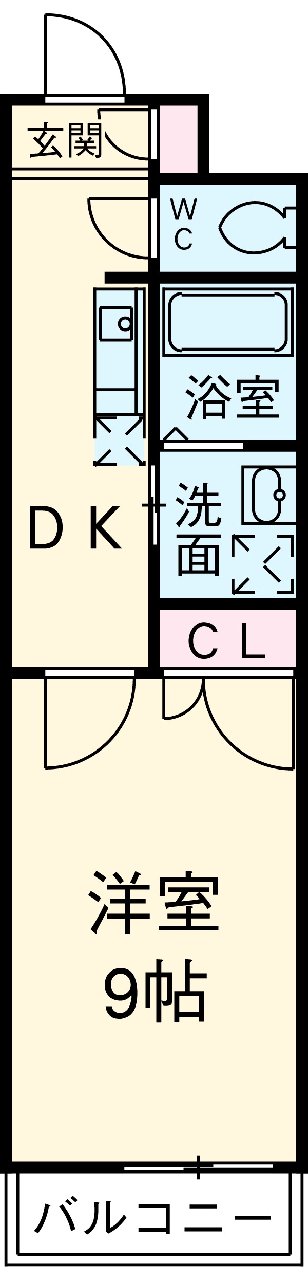 ドマーニ上小田井の間取り