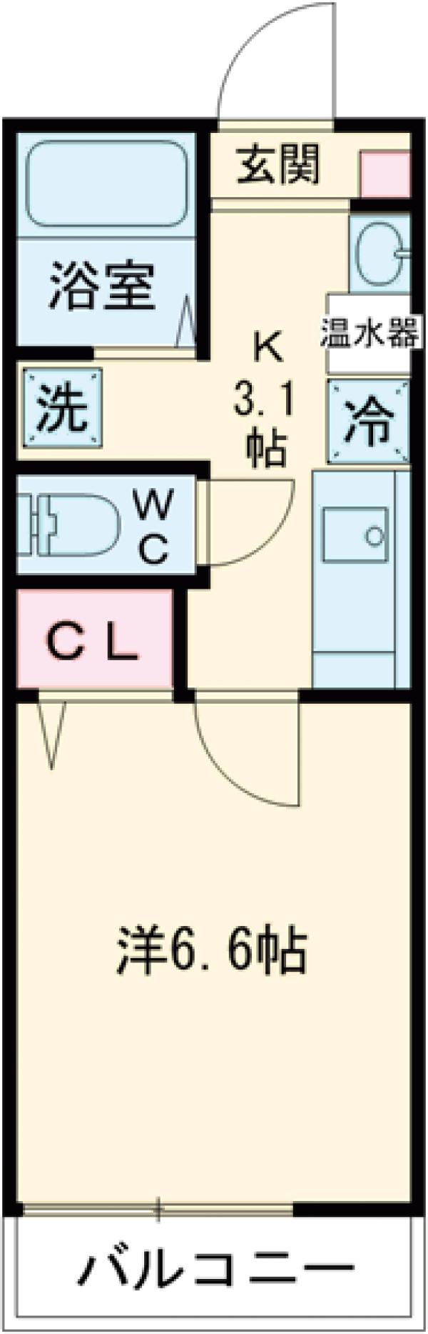グラシアス ユリの間取り