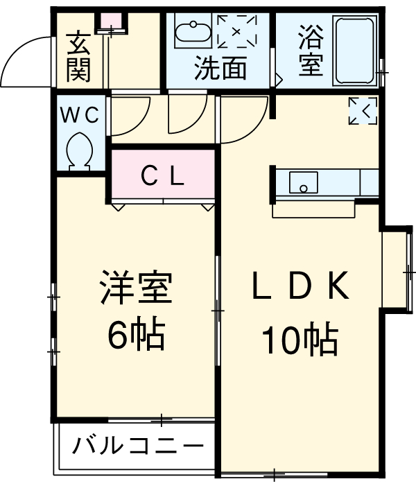 アネックス レイメイの間取り