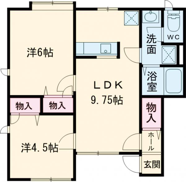 エクセレントハイツの間取り