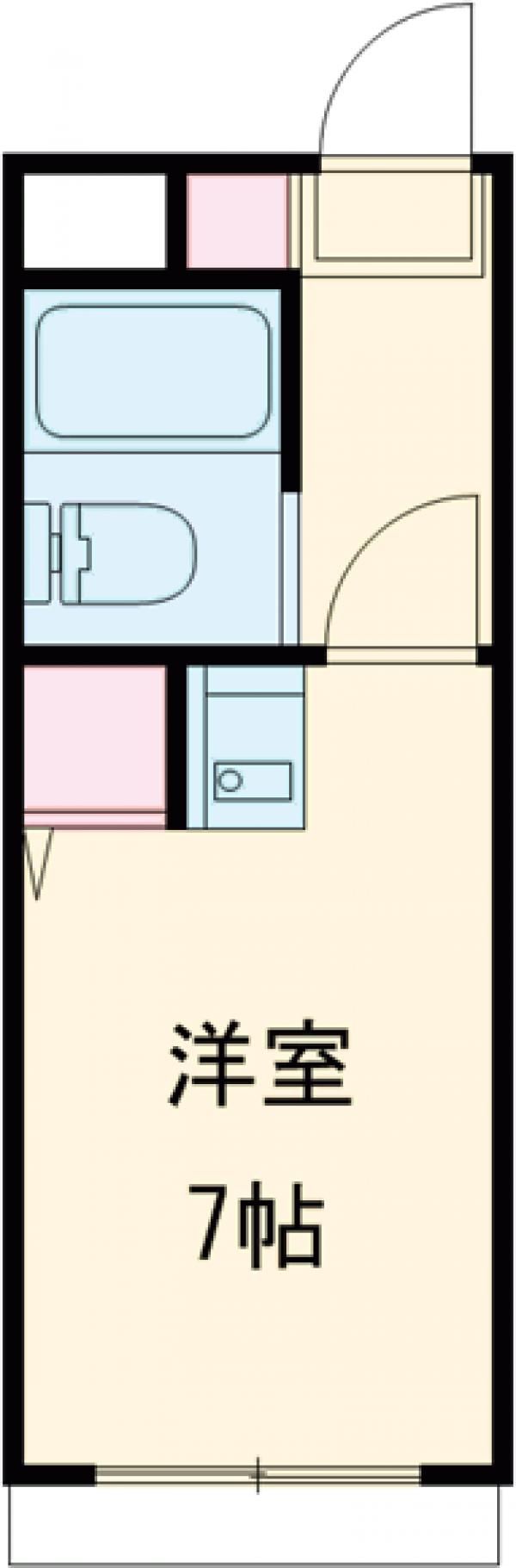 フジハウスⅡの間取り