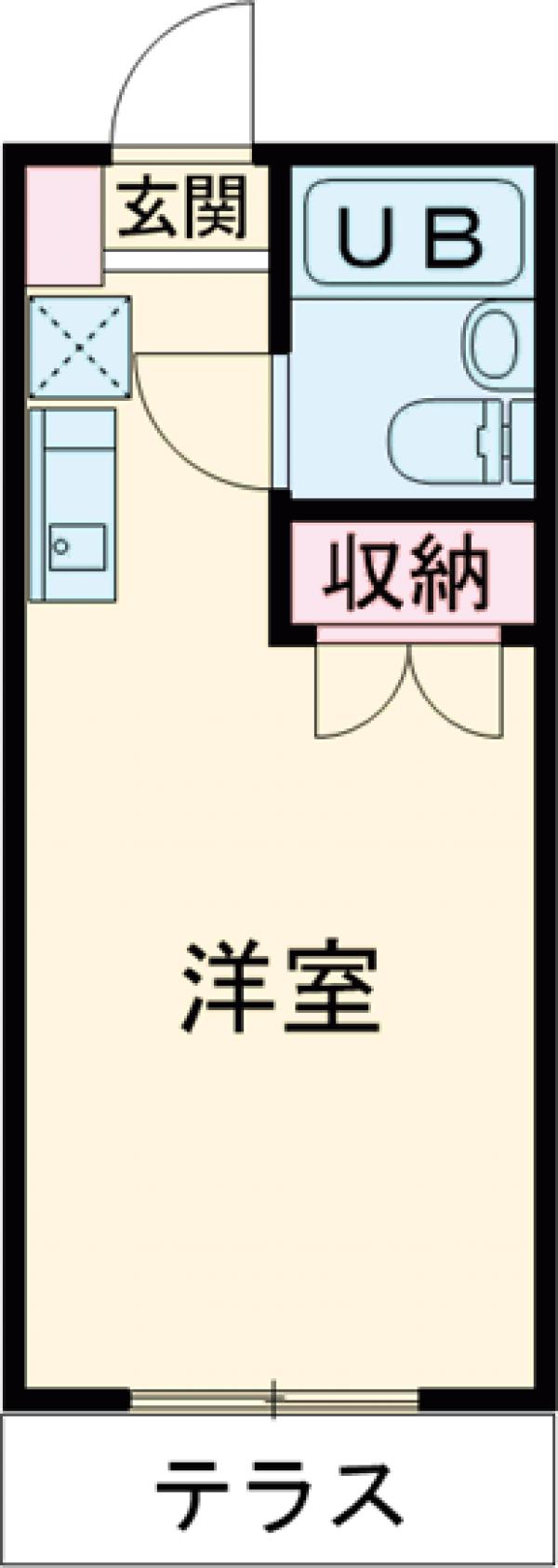 フジハウスⅡの間取り