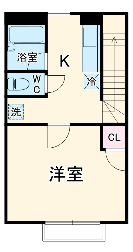 アムールなかやの間取り