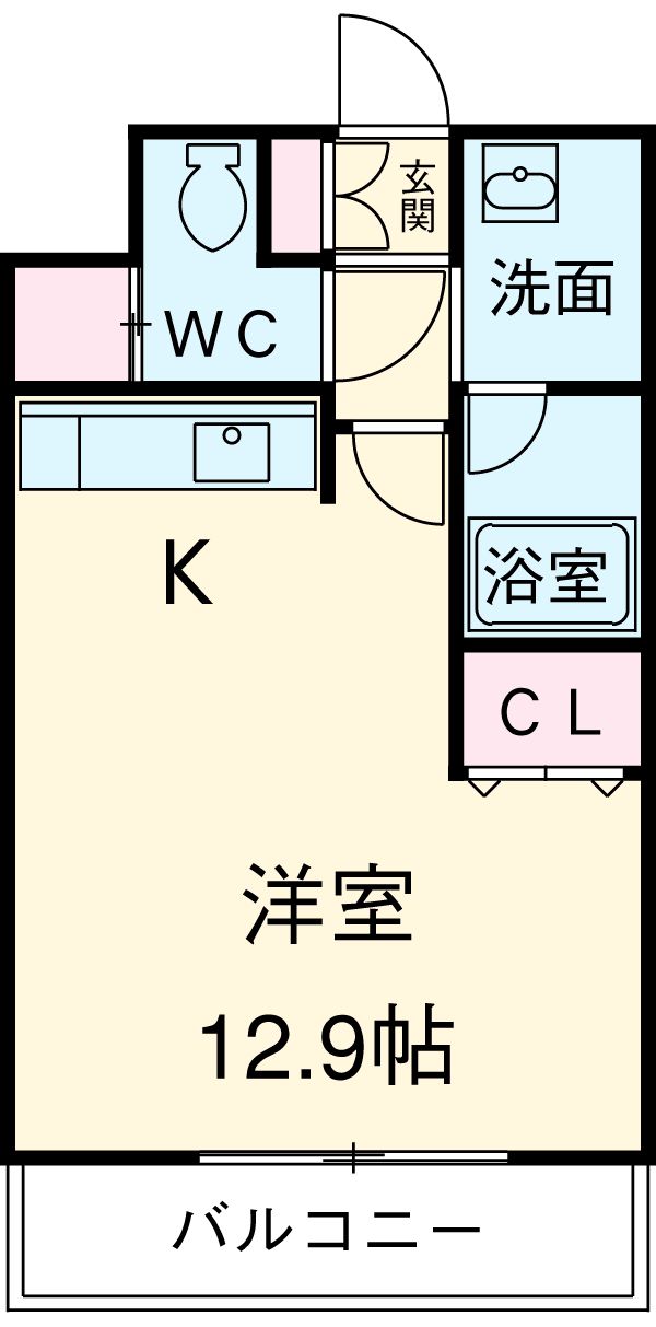 シャンスの間取り