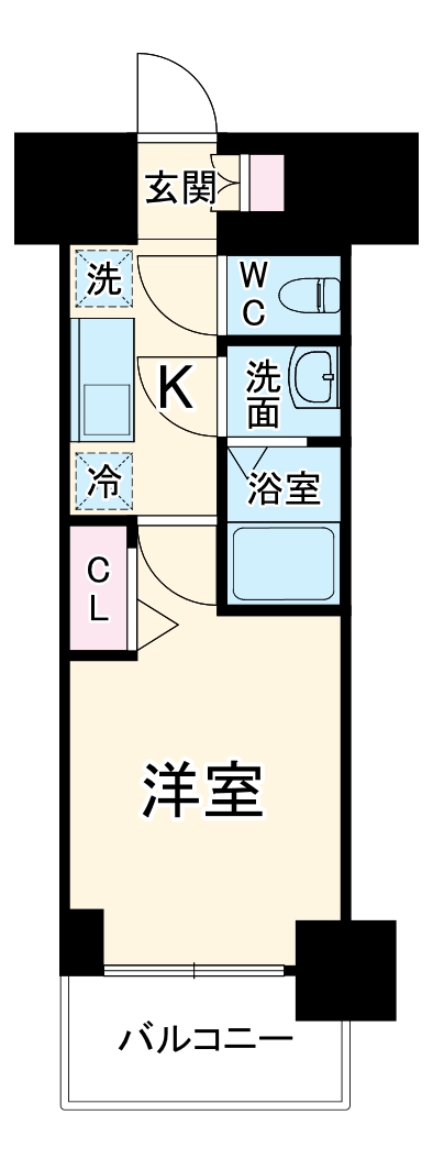 プレサンス広小路通 葵の間取り