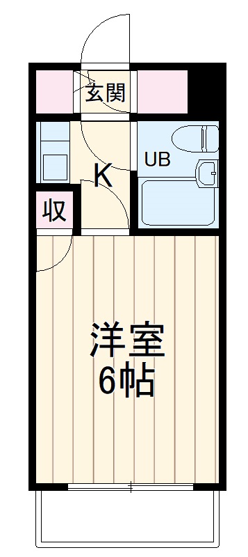 ホーユウコンフォルト大和中央の間取り