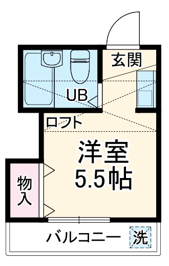 ポンデロッサ白山の間取り