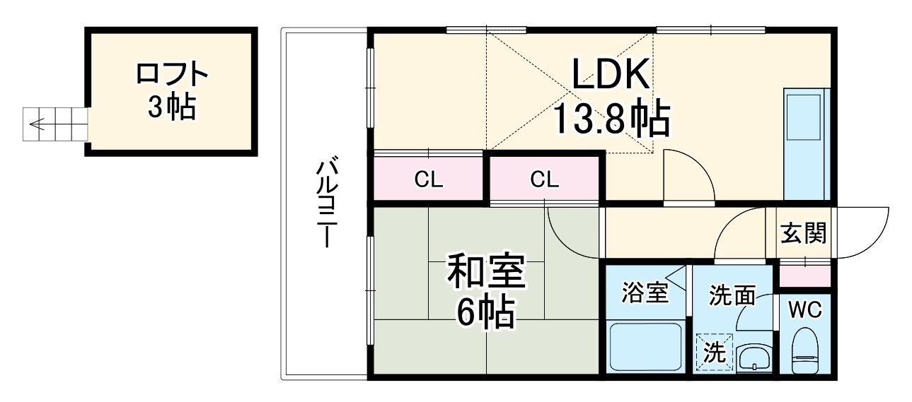 サザンクレストの間取り