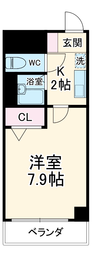 FS城西の間取り