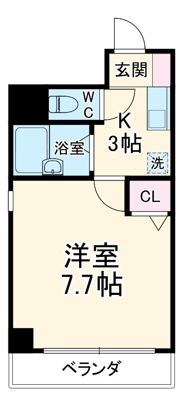 ＦＳ城西の間取り