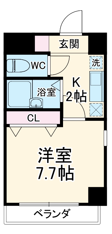 ＦＳ城西の間取り