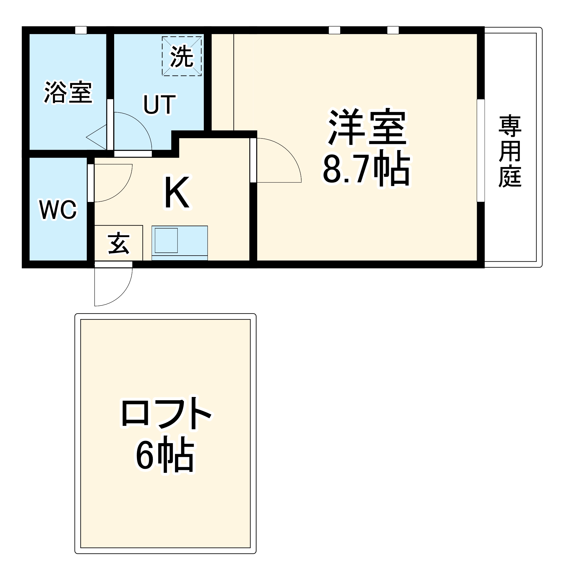 リエス浄心の間取り
