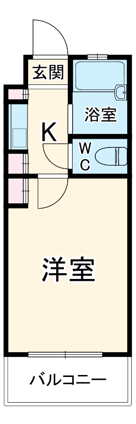 グリーンターフ南行徳の間取り