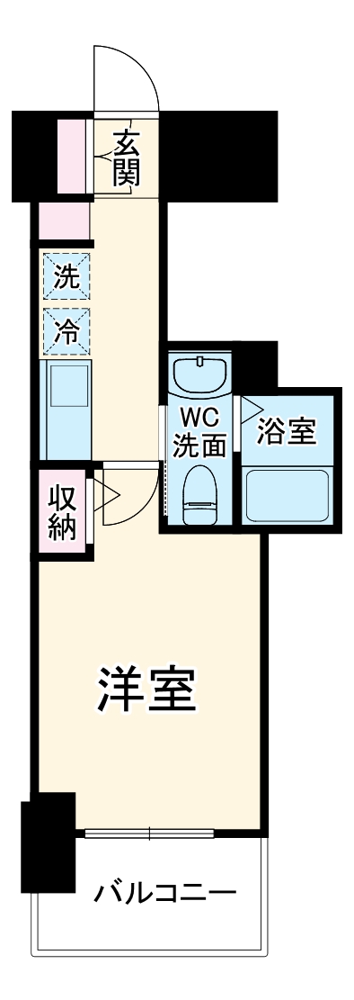エステムコート名古屋千種グレイスの間取り