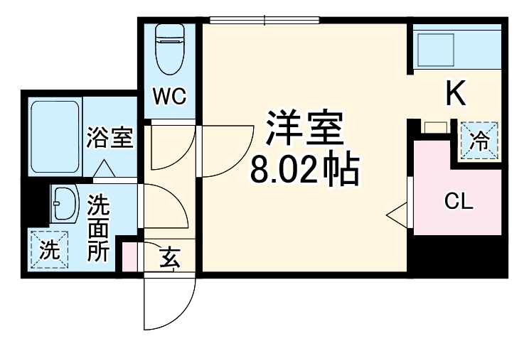 Branche覚王山Ⅱの間取り