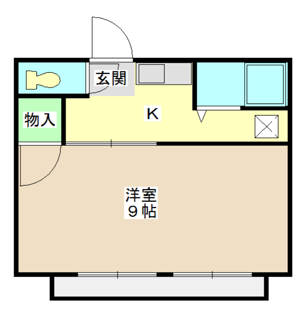 シーグレイス東中野の間取り