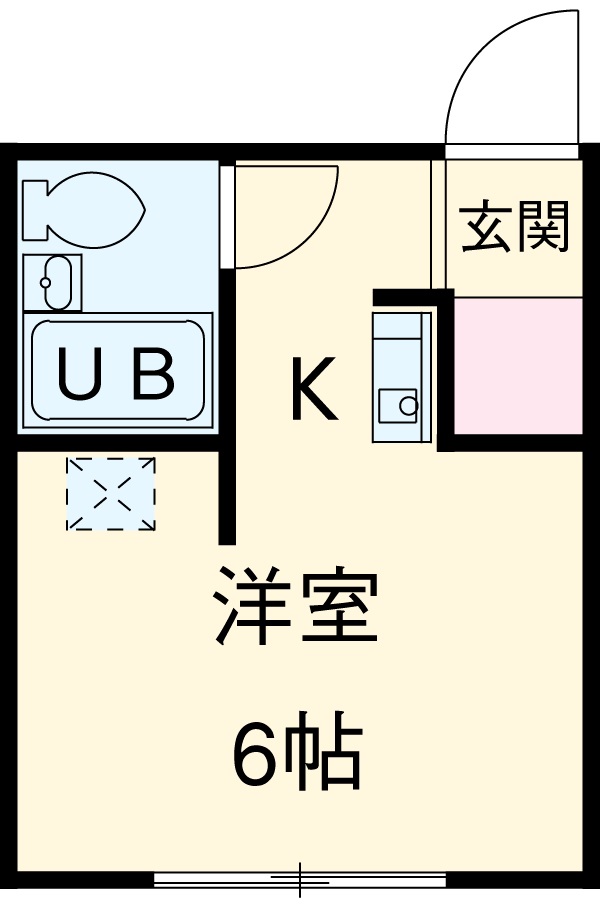 コーポ杉栄Ⅲの間取り