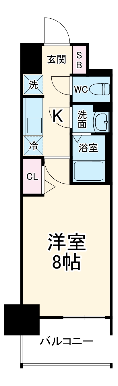 ＰａｒｋＢｅａｒ大須の間取り