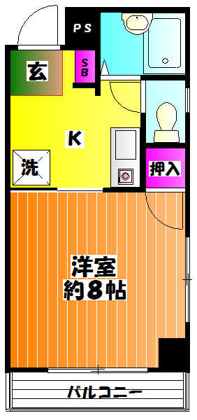 第三吉ビルの間取り